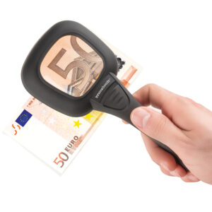 LUPA CON LUZ LED Y ULTRAVIOLETA 3X INNOVAGOODS