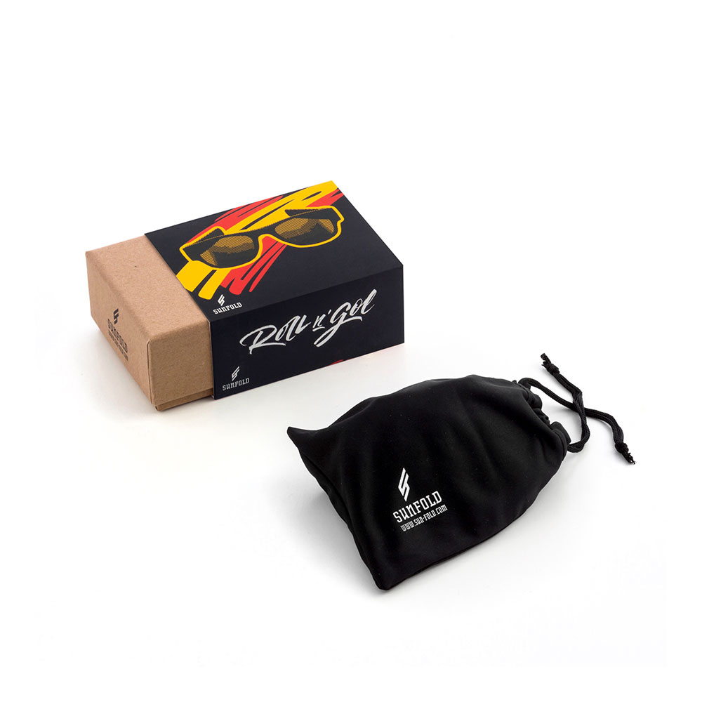 GAFAS DE SOL ENROLLABLES SUNFOLD EUROCOPA SPAIN BLACK INNOVAGOODS - Imagen 4