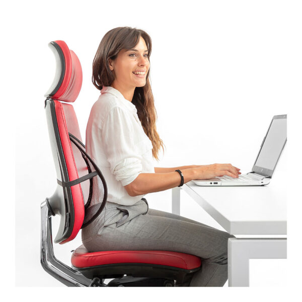 RESPALDO LUMBAR PORTÁTIL TRANSPIRABLE V0103128 INNOVAGOODS - Imagen 2