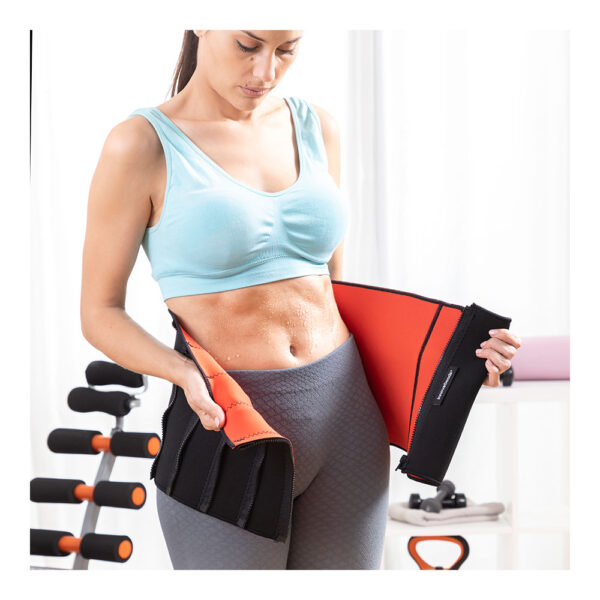 FAJA REDUCTORA DEPORTIVA CON EFECTO SAUNA REDLE V0103393 INNOVAGOODS - Imagen 2