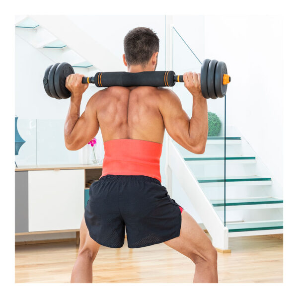 FAJA REDUCTORA DEPORTIVA FITNESS CON EFECTO SAUNA SWELKER V0103342 INNOVAGOODS - Imagen 5
