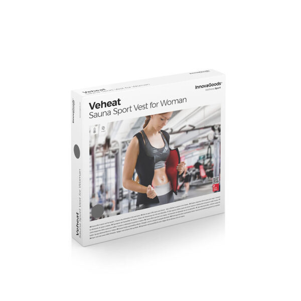 CHALECO DEPORTIVO CON EFECTO SAUNA PARA MUJER VEHEAT XL V0103431 INNOVAGOODS - Imagen 5