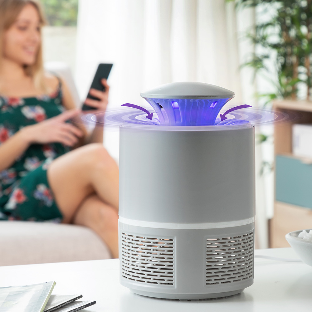 LÁMPARA ANTIMOSQUITOS POR SUCCIÓN KL-TWIST V0103058 INNOVAGOODS - Imagen 3