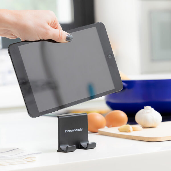 SOPORTE CON PINZA MULTIPOSICIÓN PARA MÓVIL CLIPLINK V0103214 INNOVAGOODS - Imagen 5