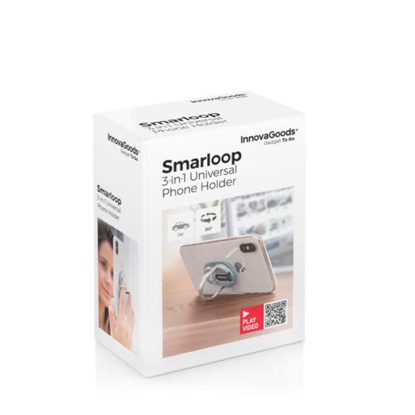SOPORTE DE MÓVIL UNIVERSAL 3 EN 1 SMARLOOP V0103262 INNOVAGOODS - Imagen 4