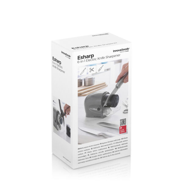 AFILADOR ELÉCTRICO MULITUSOS 6 EN 1 ESHARP V0103410 INNOVAGOODS - Imagen 3