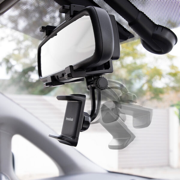 SOPORTE DE SMARTPHONE PARA ESPEJO RETROVISOR STROPP V0103557 INNOVAGOODS - Imagen 6