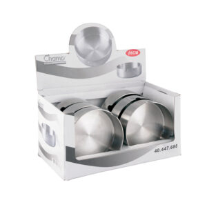 CENICERO DE ACERO INOXIDABLE Ø8cm
