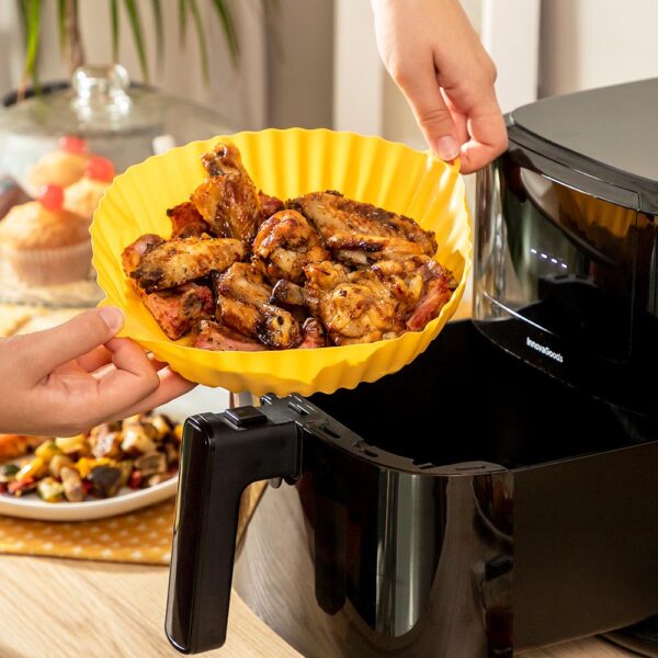 CESTAS DE SILICONA CON PINCEL PARA FREIDORAS DE AIRE V0103786 INNOVAGOODS - Imagen 4