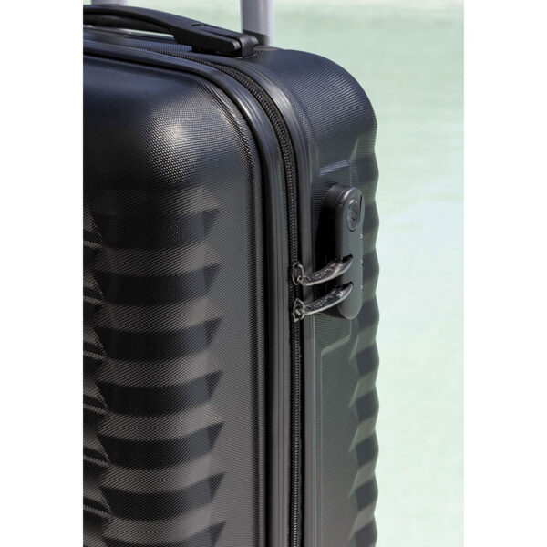 SET DE MALETAS 3 PIEZAS NEGRO UPFLY 53cm,63c y,31cm 1200497 NUMADA - Imagen 2