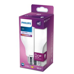 BOMBILLA STANDARD LED E27 13W 2000lm 4000K LUZ DIA Ø7x12,1cm. PHILIPS