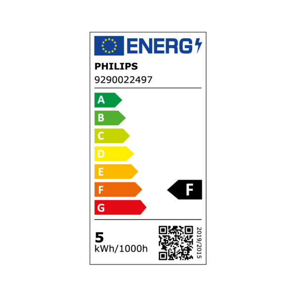 BOMBILLA ESFERICA LED E14 4,3W 470lm 6500K LUZ FRIA Ø4,5x8,2cm PHILIPS - Imagen 2