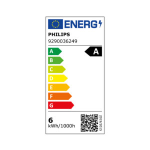 BOMBILLA ULTRA EFFICIENT LED CLASSIC 5,2W 1095Im E27 4000K, Ø6x10,4cm, PHILIPS