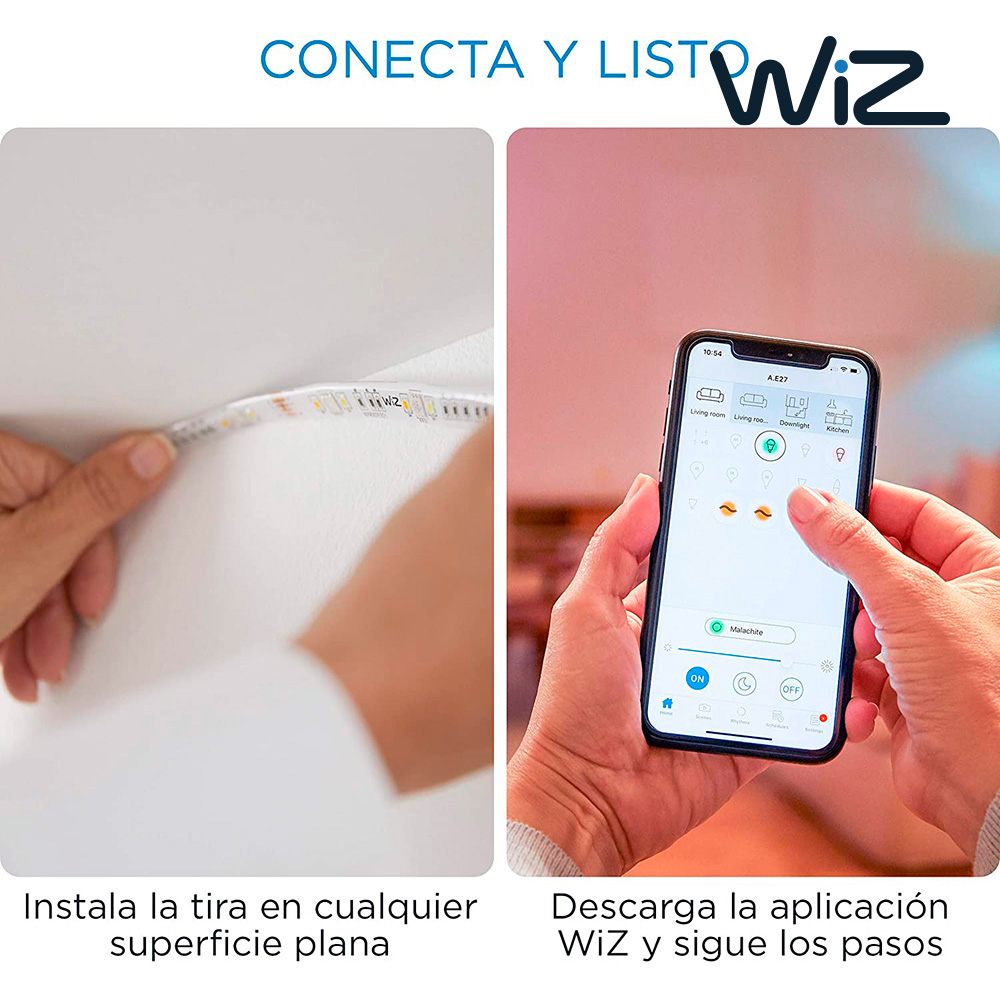 TIRA DE LED 2m 1.600lm STARTERKIT WIZ PHILIPS - Imagen 3