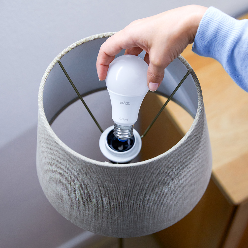 BOMBILLA LED STANDARD E27 8W 2.700K-6.500K 806lm WIFI PHILIPS WIZ - Imagen 2