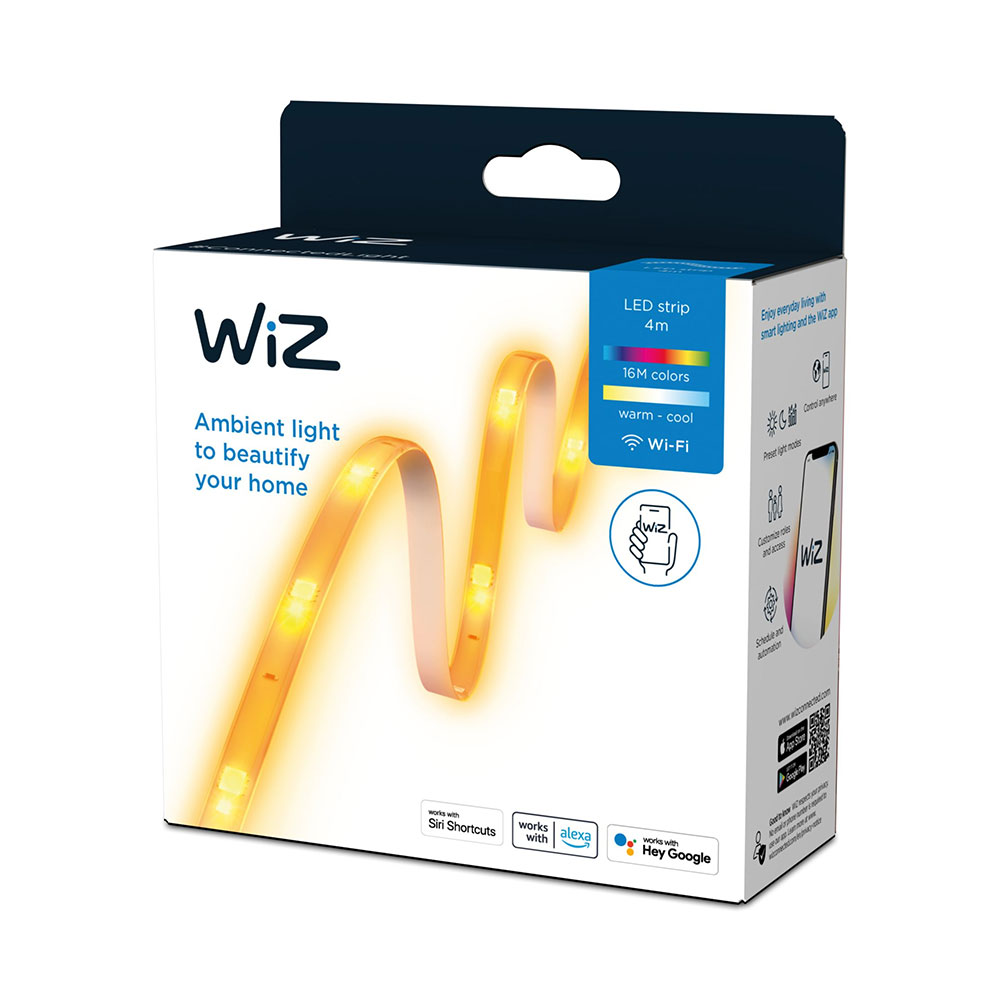 TIRA LED WIZ 4m RGB CONECTADA WIFI 929003244801 PHILIPS WIZ - Imagen 2