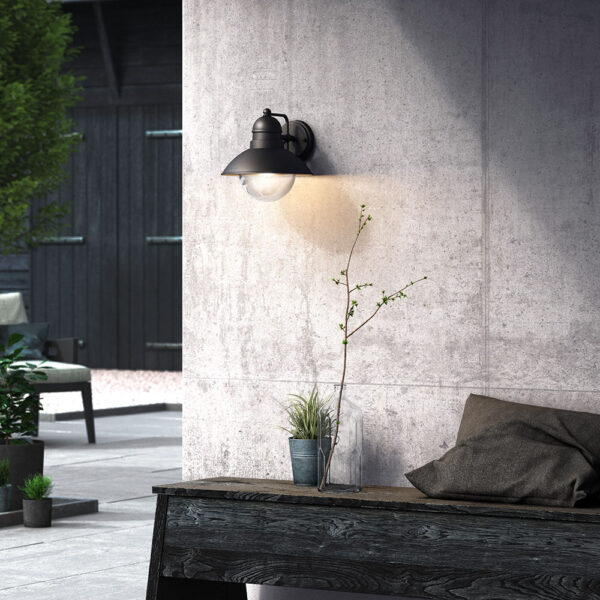 APLIQUE E27 NEGRO MOD. HOVERFLY PHILIPS