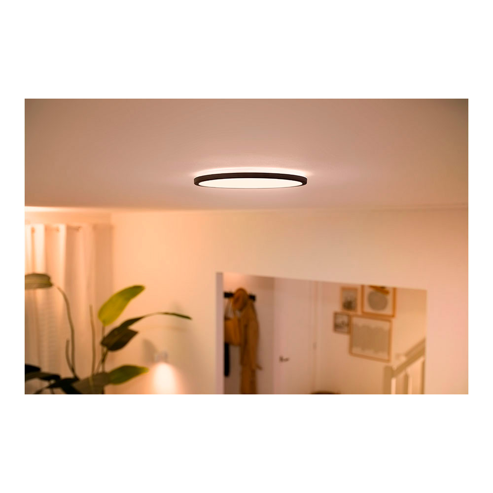 PLAFON LED INTELIGENTE WI-FI 16W 1500lm Ø292mm MARCO NEGRO WIZ
