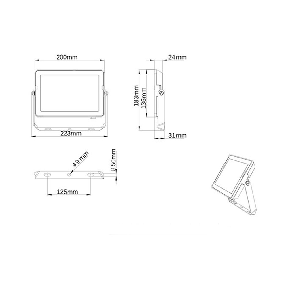 PROYECTOR 50W 4750lm 6500K IP65 911401864484 PHILIPS