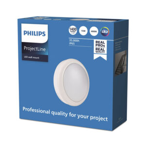 APLIQUE DE PARED MOUNT REDONDO EXTERIOR 15W 1400lm 4000K 911401861484 PHILIPS