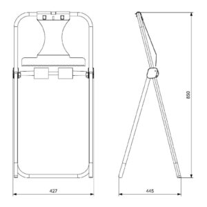 PORTABOBINAS PARA ROLLO PAPERNET DE SUELO