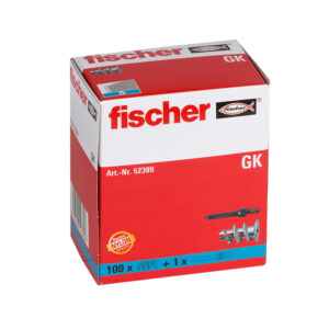 PACK 100 FIJACION NYLON DE PANELES DE YESO 52389-GKM FISCHER
