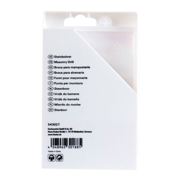 PACK 8 BROCAS PERCUSION S Ø3/4/5/6/7/8/9/10mm 543027 FISCHER