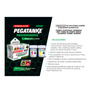 PEGATANKE EPOXICO TRANSPARENTE 32ml