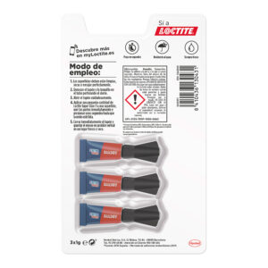 LOCTITE MINI TRIO 3x1g 2640065  SUPER GLUE
