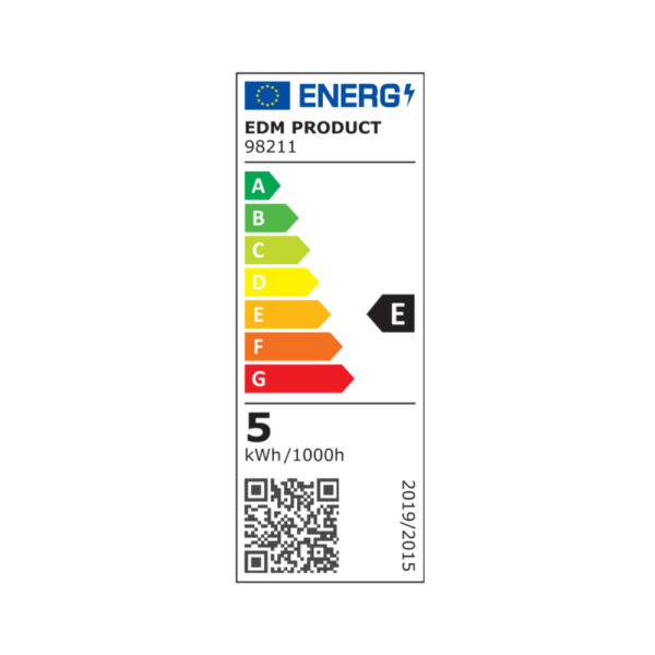BOMBILLA G9 LED 5W 575lm 4000K LUZ DÍA CRISTAL EDM
