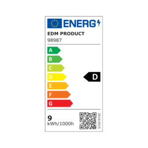 BOMBILLA LINEAL LED 118mm R7s 9W 1280lm 6400K LUZ FRIA  Ø1,6x11,8cm EDM
