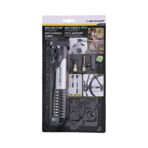 MINI BOMBA DE AIRE PARA BICICLETA DUNLOP COLORES / MODELOS SURTIDOS