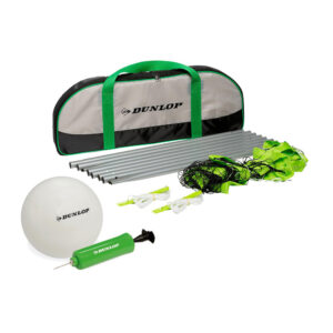 SET DE VOLEY PLAYA CON RED, PELOTA E INFLADOR DUNLOP
