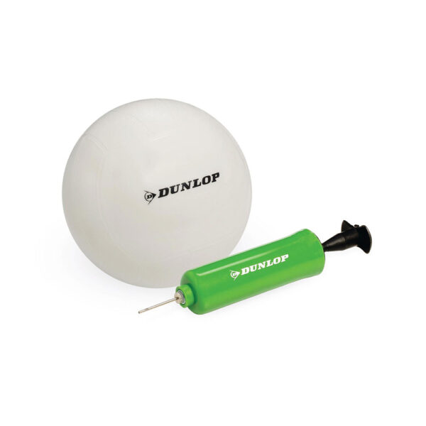 SET DE VOLEY PLAYA CON RED, PELOTA E INFLADOR DUNLOP - Imagen 2