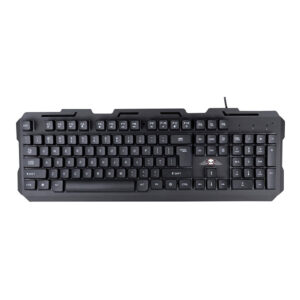TECLADO GAMING QWERTY LUZ RGB NO FEAR