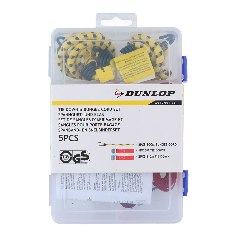 SET DE PULPOS PARA COCHES 5 PIEZAS DUNLOP