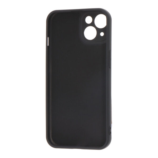 CARCASA NEGRA DE PLÁSTICO SOFT TOUCH PARA IPHONE 13