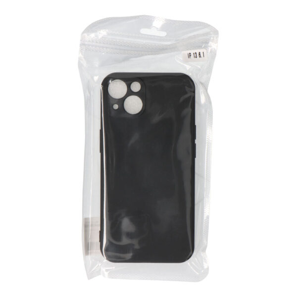 CARCASA NEGRA DE PLÁSTICO SOFT TOUCH PARA IPHONE 13 - Imagen 2