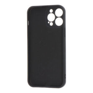 CARCASA NEGRA DE PLÁSTICO SOFT TOUCH PARA IPHONE 13 PRO MAX