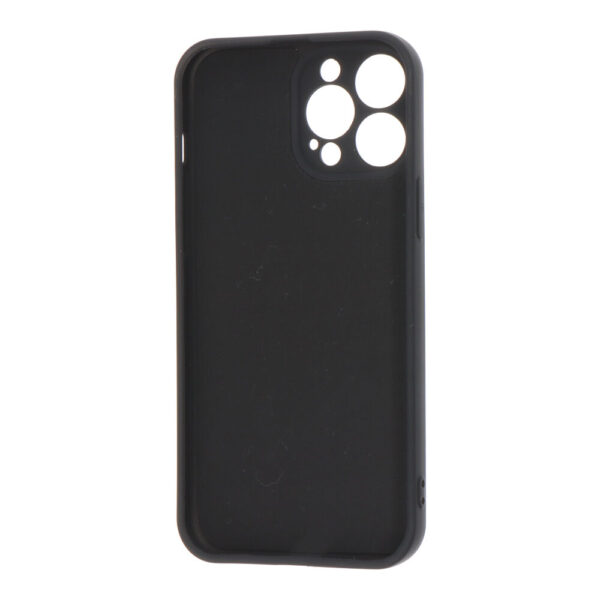 CARCASA NEGRA DE PLÁSTICO SOFT TOUCH PARA IPHONE 13 PRO MAX