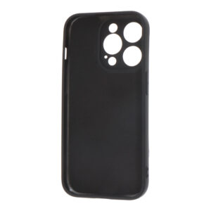 CARCASA NEGRA DE PLÁSTICO SOFT TOUCH PARA IPHONE 14 PRO