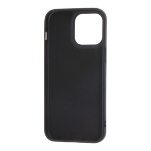 CARCASA NEGRA DE PLÁSTICO SOFT TOUCH PARA IPHONE 14 PRO MAX