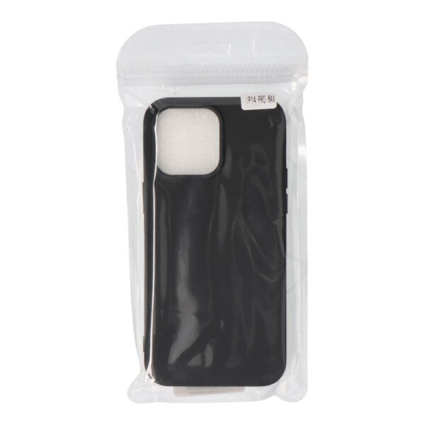 CARCASA NEGRA DE PLÁSTICO SOFT TOUCH PARA IPHONE 14 PRO MAX - Imagen 2