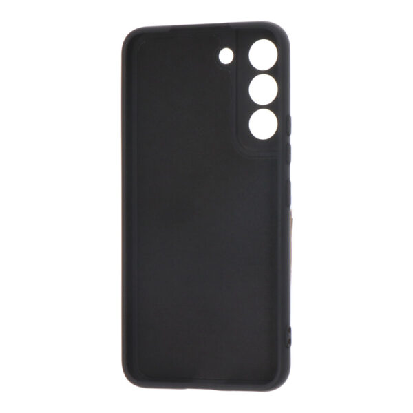 CARCASA NEGRA DE PLÁSTICO SOFT TOUCH PARA SAMSUNG S22