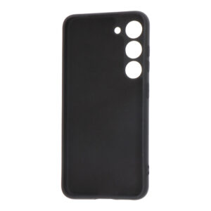 CARCASA NEGRA DE PLÁSTICO SOFT TOUCH PARA SAMSUNG S23