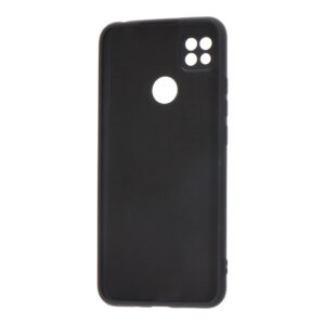 CARCASA NEGRA DE PLÁSTICO SOFT TOUCH PARA REDMI 9C