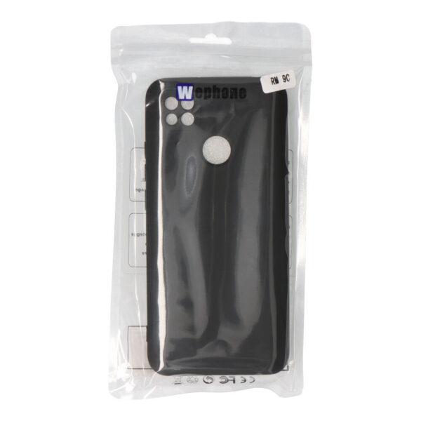 CARCASA NEGRA DE PLÁSTICO SOFT TOUCH PARA REDMI 9C - Imagen 2