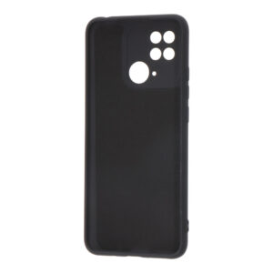 CARCASA NEGRA DE PLÁSTICO SOFT TOUCH PARA REDMI 10C