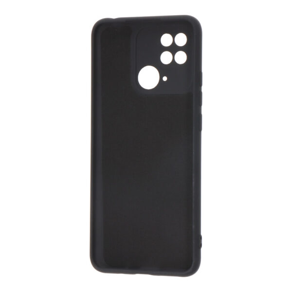 CARCASA NEGRA DE PLÁSTICO SOFT TOUCH PARA REDMI 10C