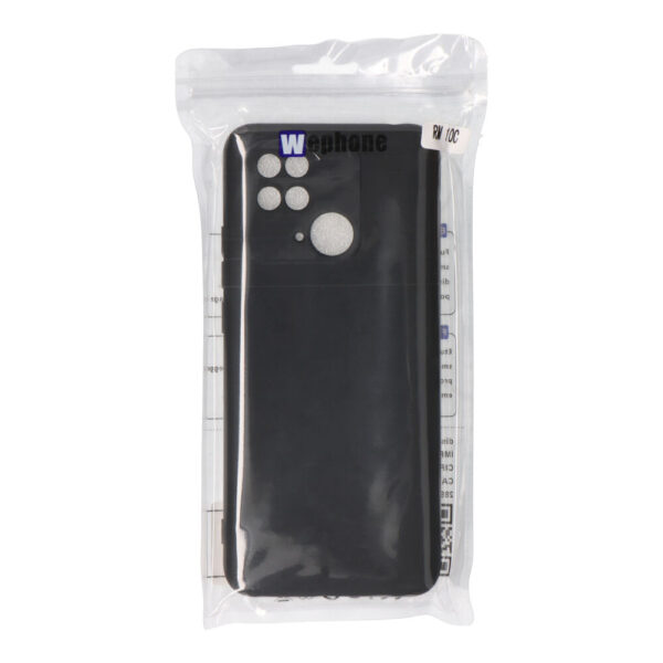 CARCASA NEGRA DE PLÁSTICO SOFT TOUCH PARA REDMI 10C - Imagen 2
